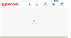 Desktop Screenshot of endocardindia.com